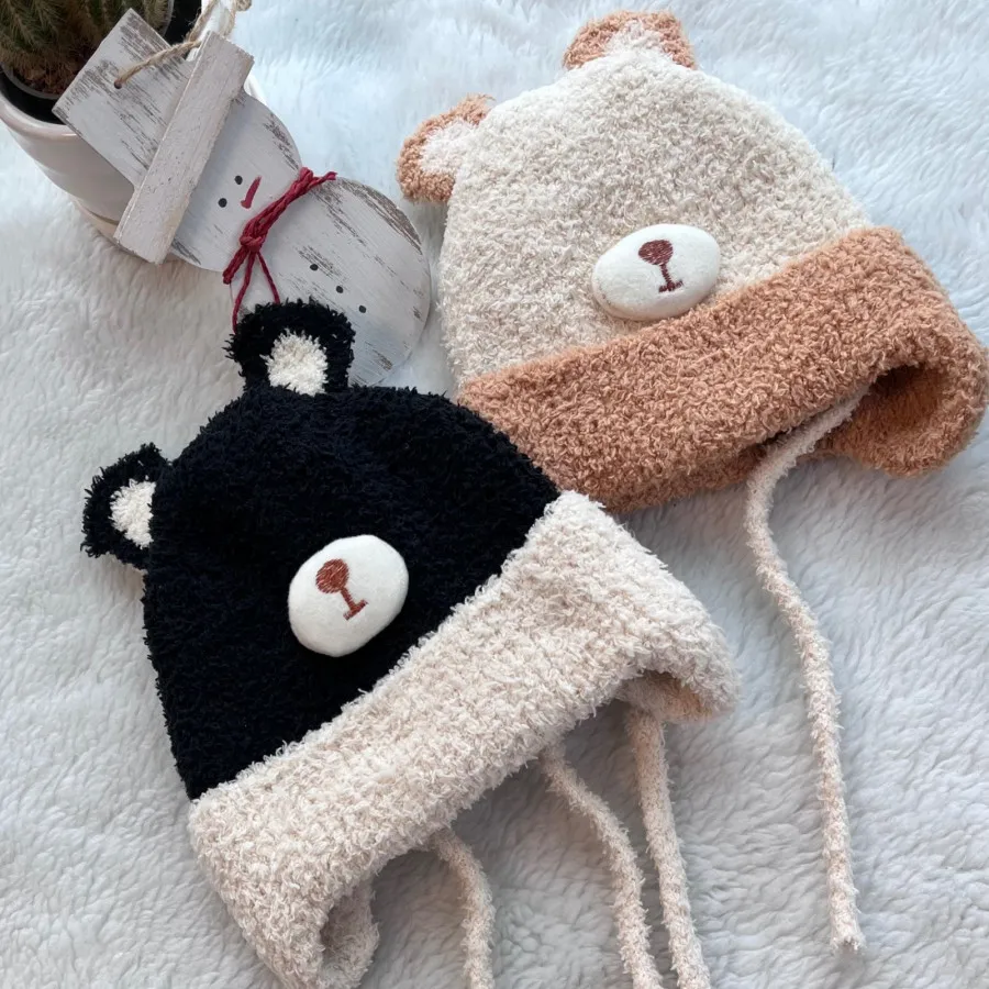 کلاه دو لایه بچه گونه تدی