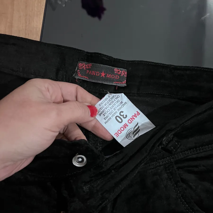 شلوار بوتکات مخمل