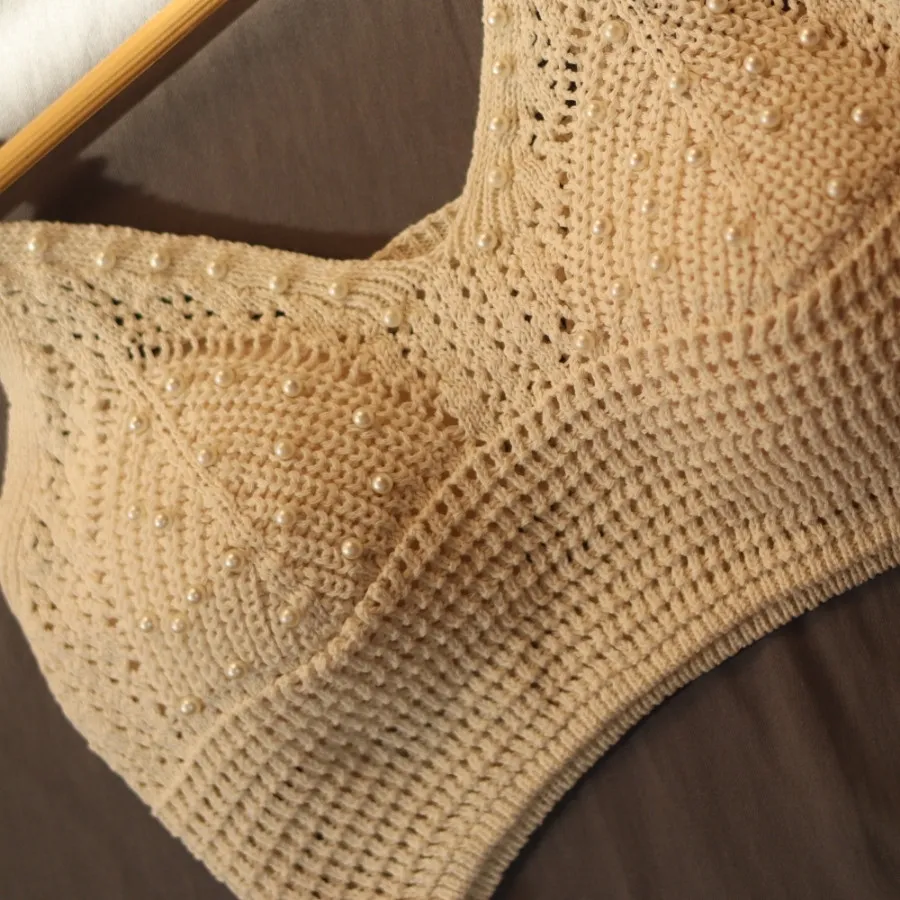 نیمتنه ترک مرواریدی