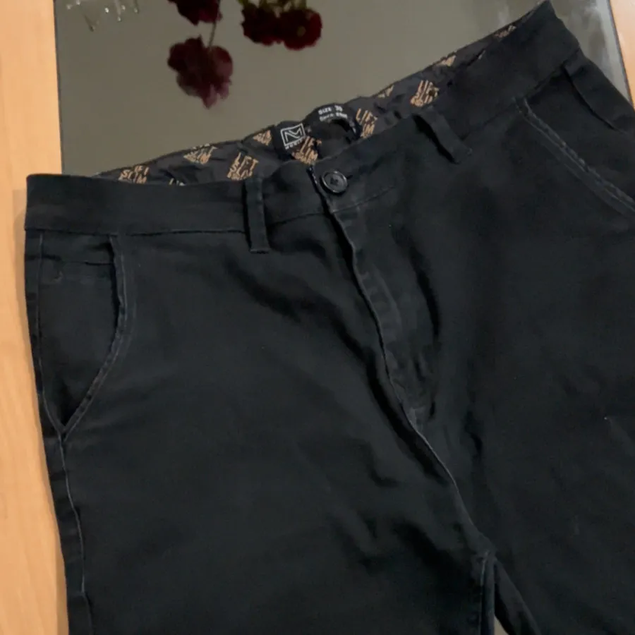 شلوار راسته کتان