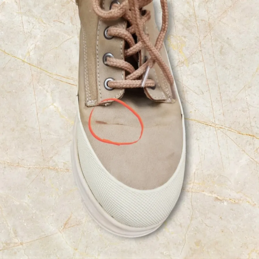 کفش کتان نیم ساق 37