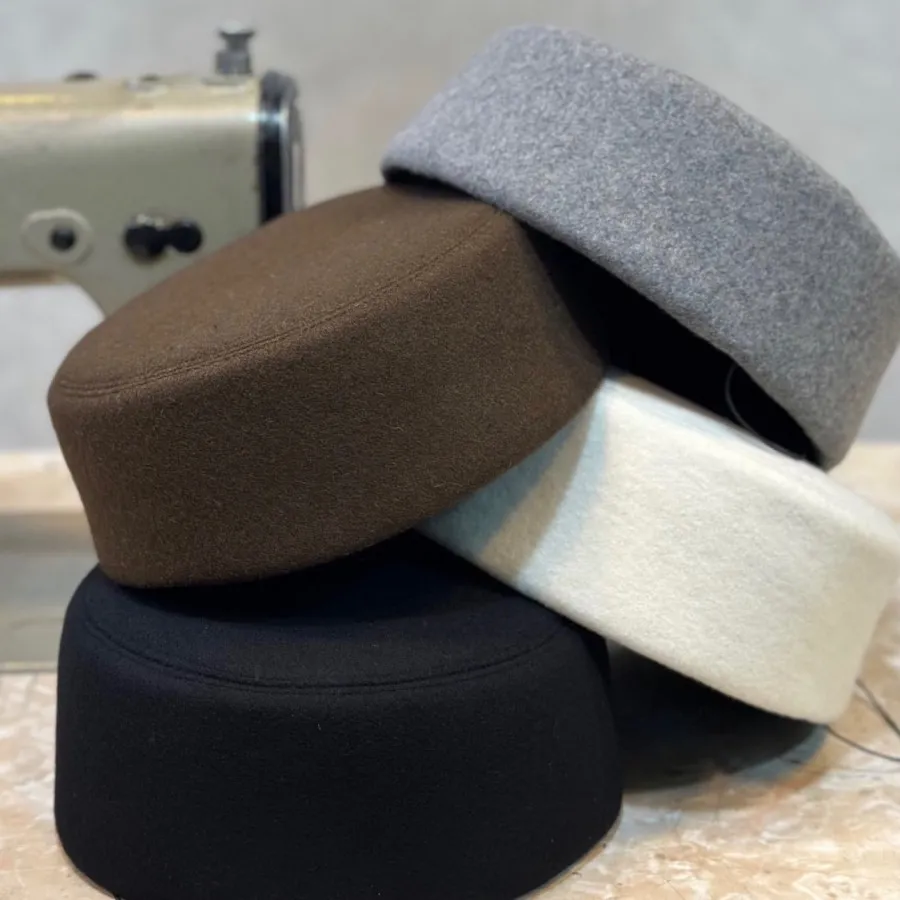 کلاه پیلباکس نمدی