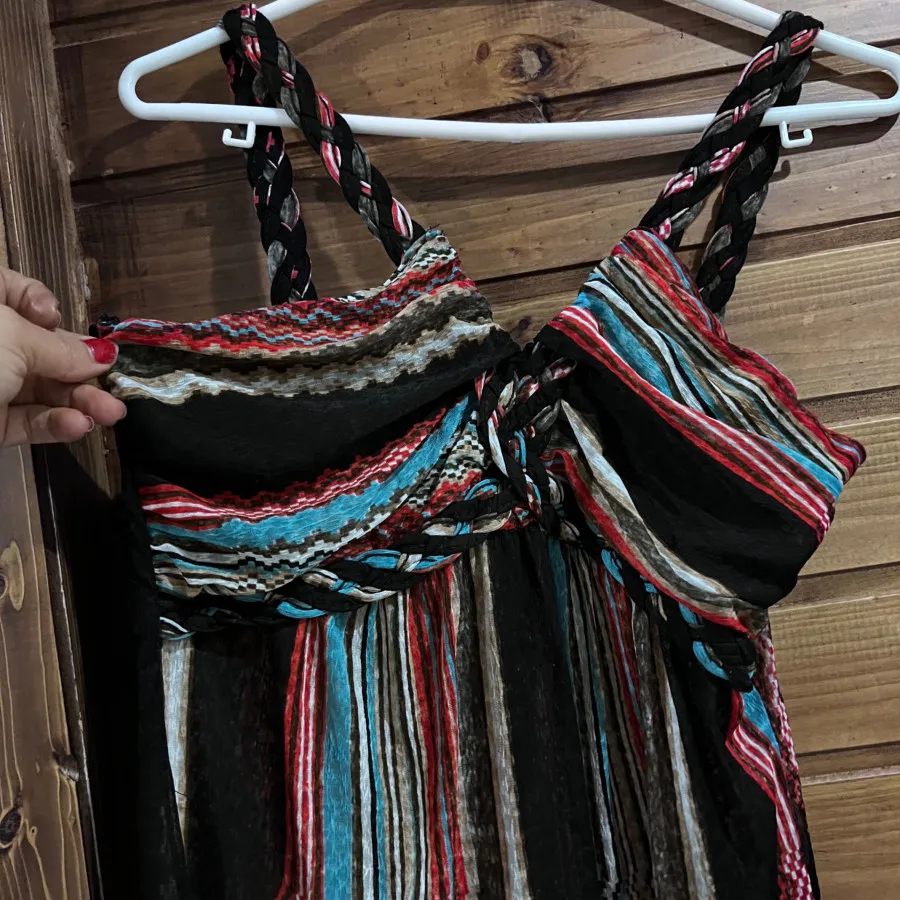 پیراهن ساحلی نخی