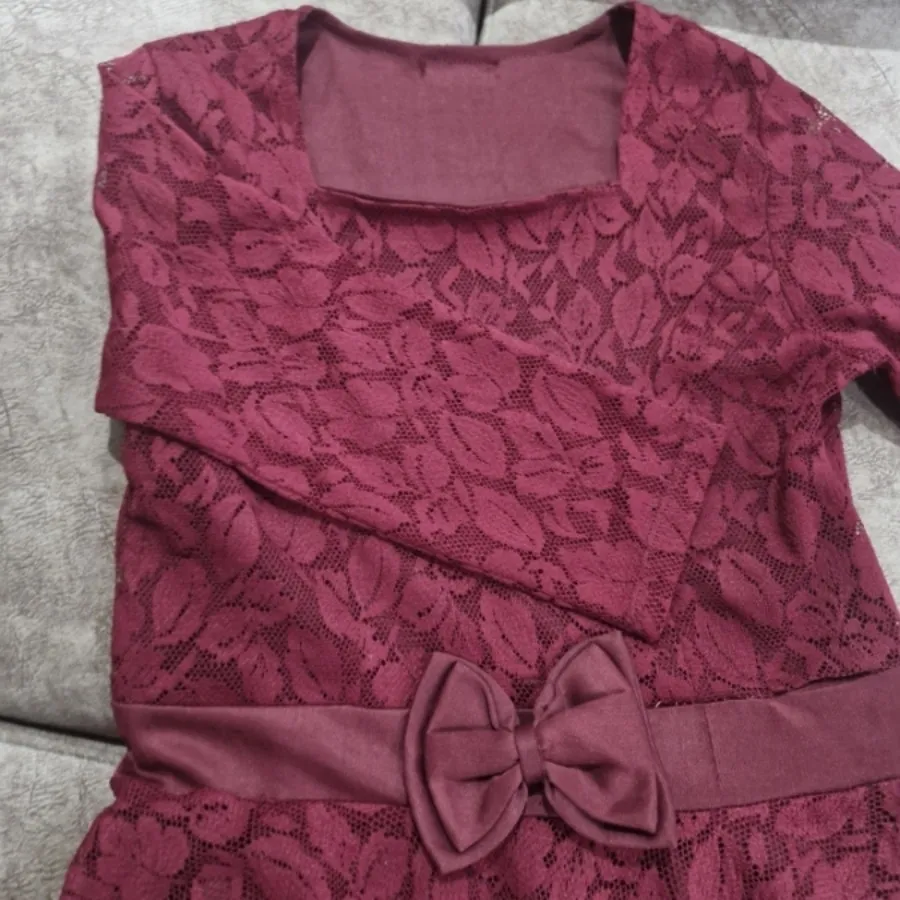 پیراهن توری مجلسی