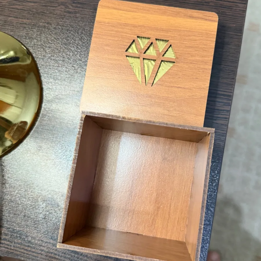 جعبه چوبی جواهر