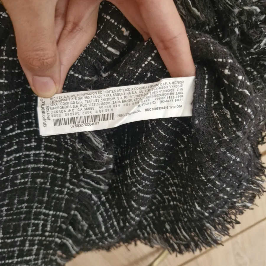 شومیز شانل اورجینال Zara