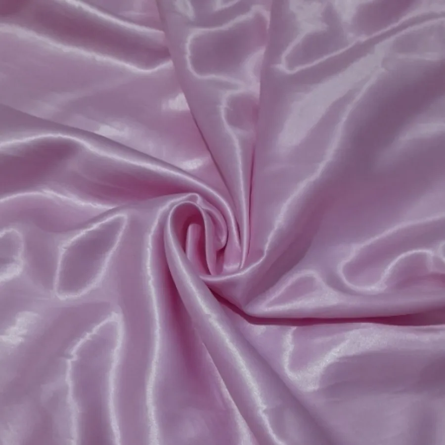 پارچه ساتن صورتی عرض 150