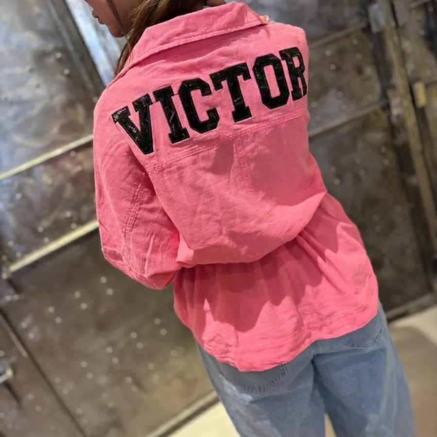 مانتو فشن صورتی زنانه