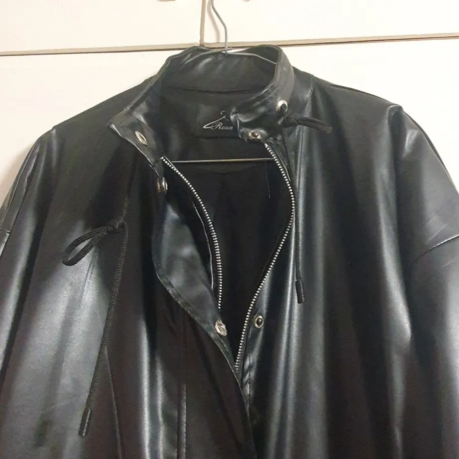 کاپشن چرم نو فری سایز