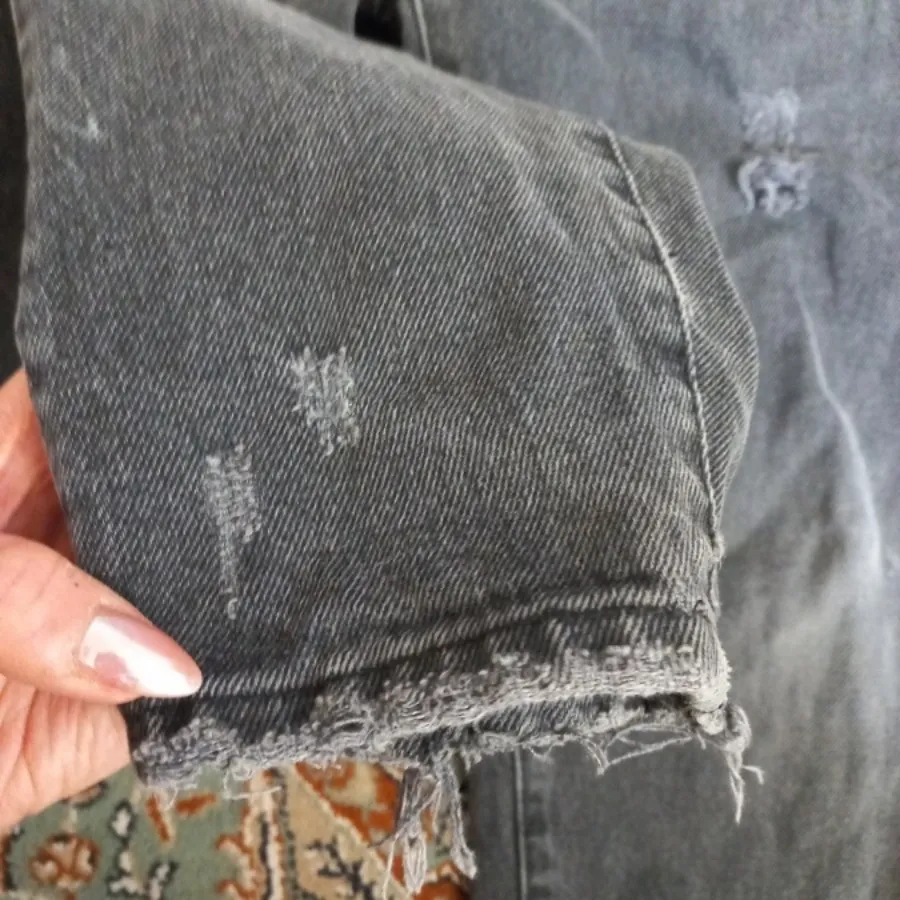 شلوار جین ذغالی