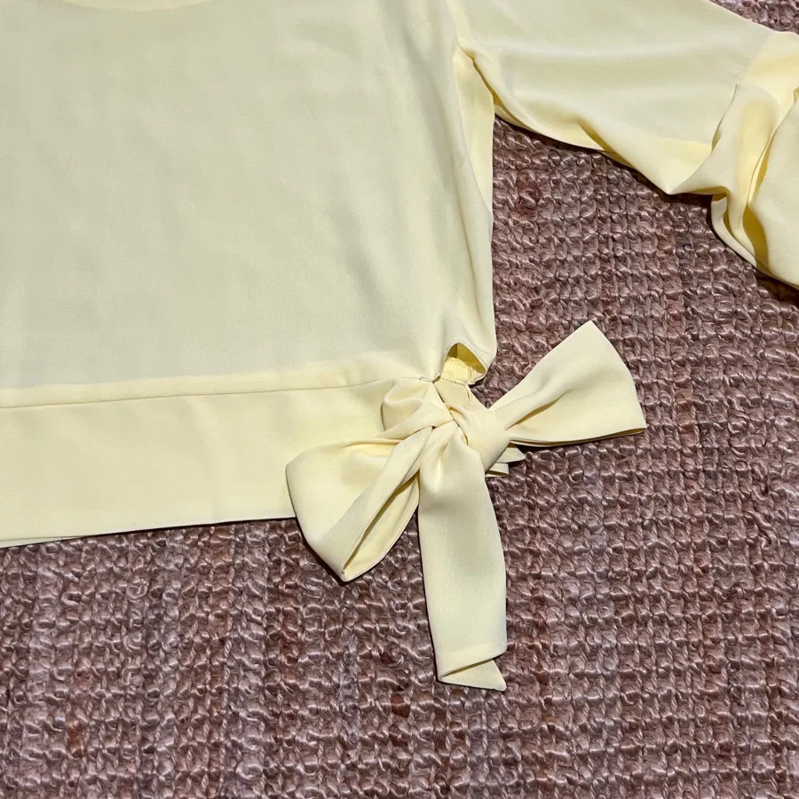 شومیز  زرد کره ای