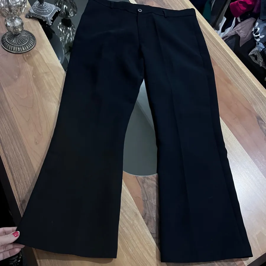 شلوار بگ کرپ