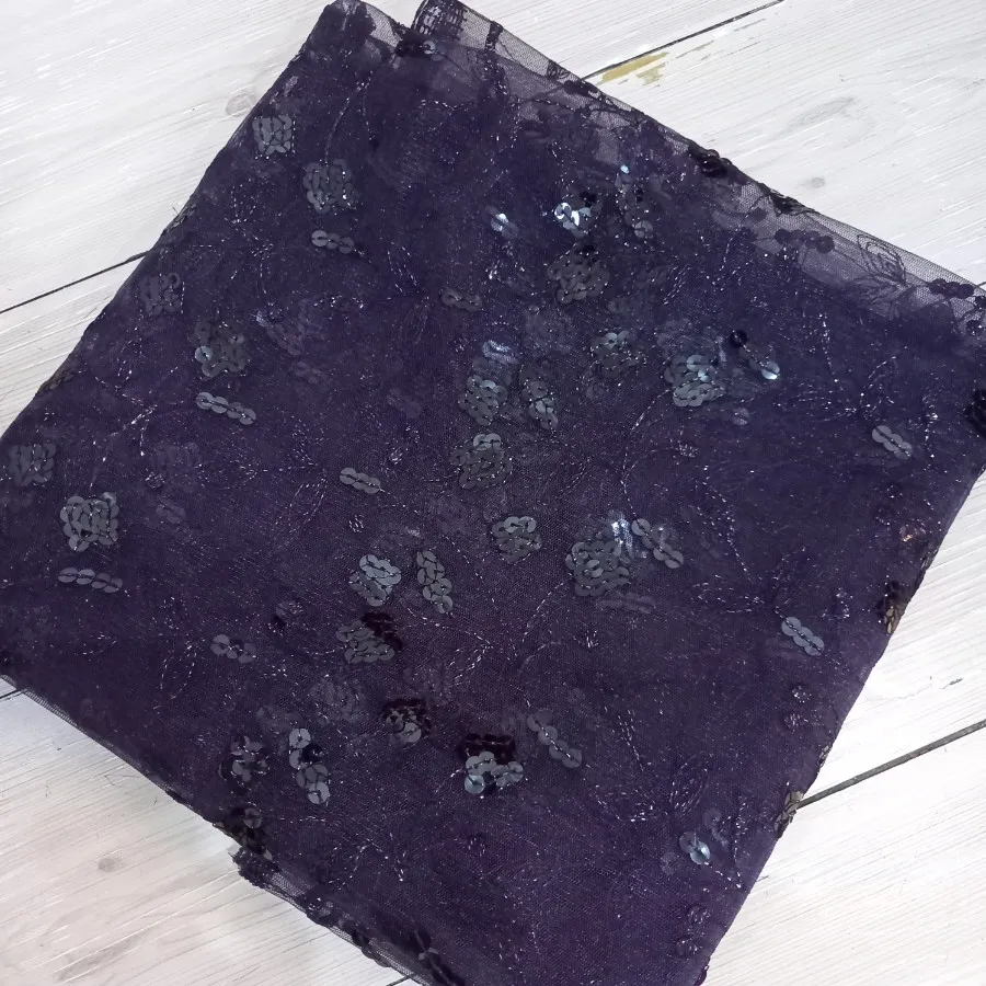 پارچه تور پولکی