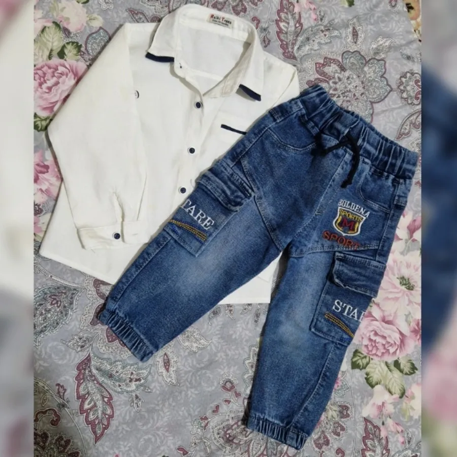 ست بلوز شلوار جین