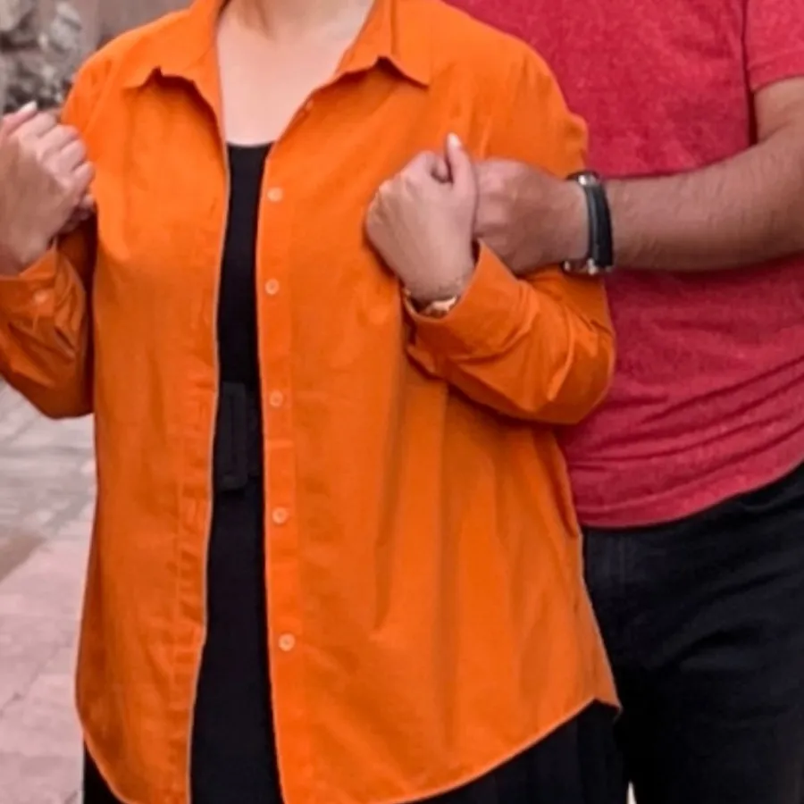 شومیز نارنجی