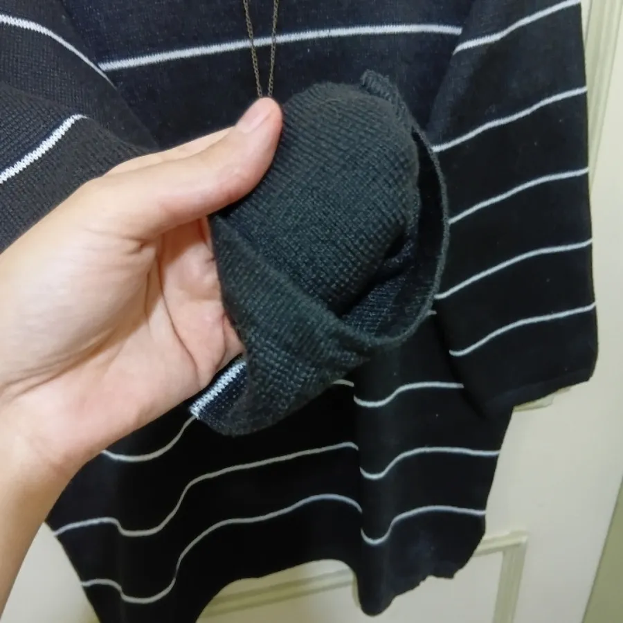 پلیور بافت بلند مشکی