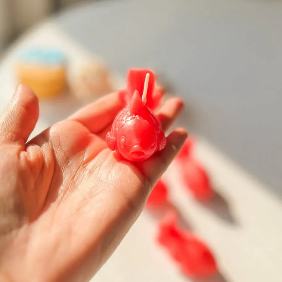 شمع ماهی قرمز