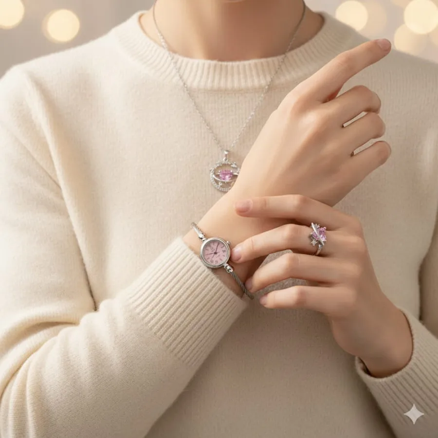 ساعت دستبند انگشتر