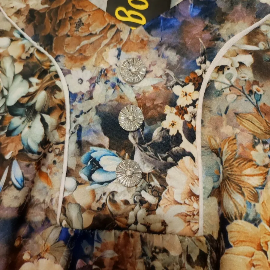 بلوز گل گلی