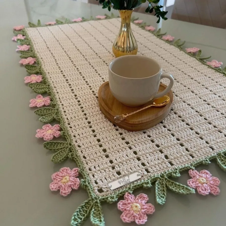 رومیزی،رانر دستباف