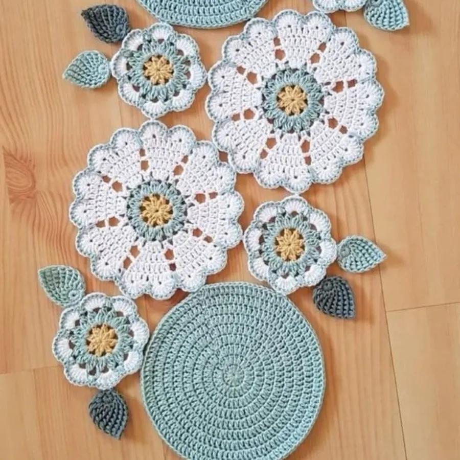 رومیزی،رانر دستباف