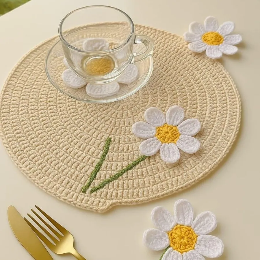 رومیزی،رانر دستباف