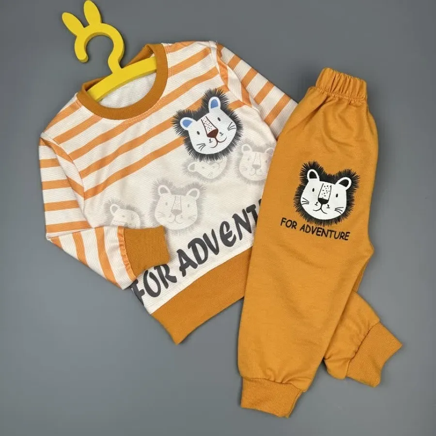 بلوز شلوار راه راه شیر چا