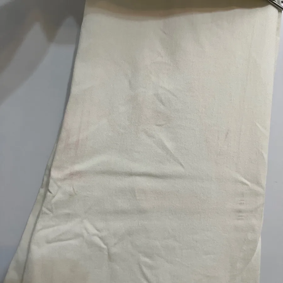 شلوار کتان شیری