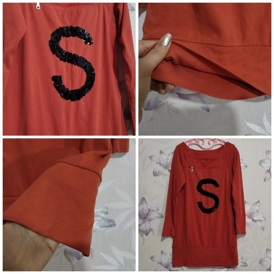 تونیک گرم پولک دوزی