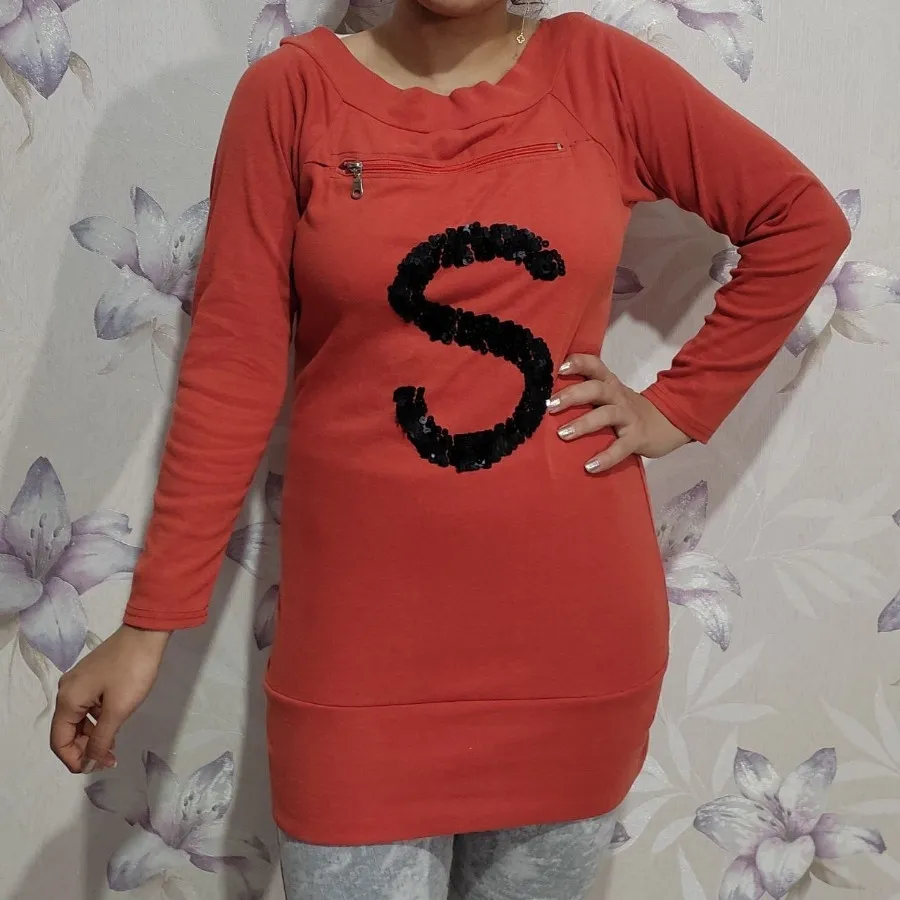 تونیک گرم پولک دوزی