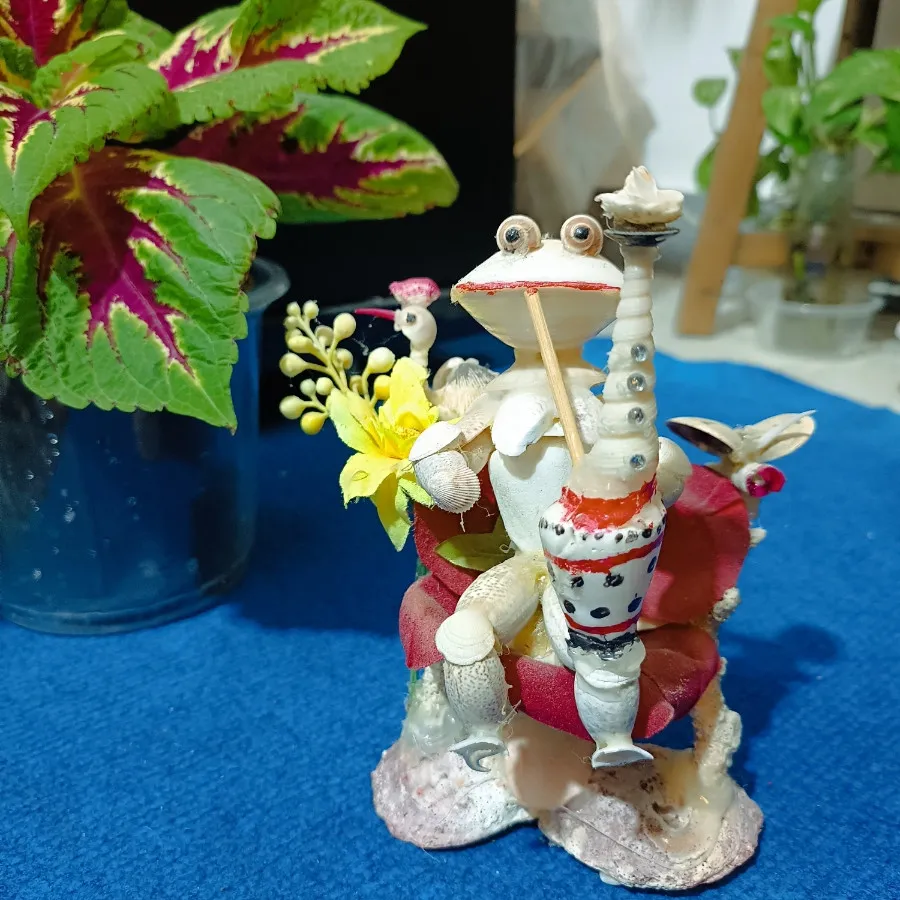 مجسمه صدفی حاجوقلی?