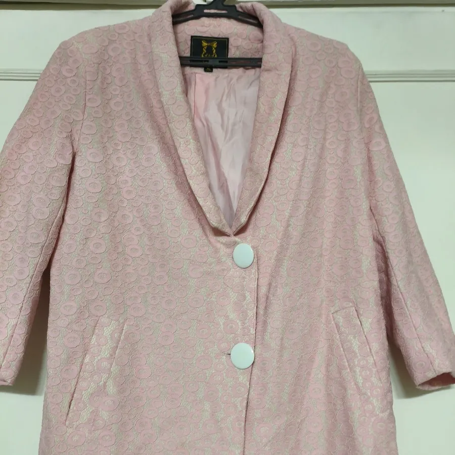 کت مجلسی صورتی xl