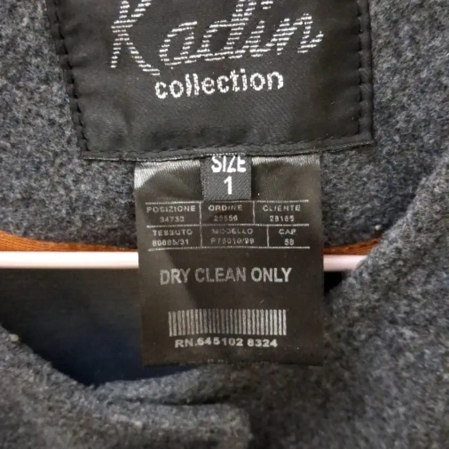 پالتو پاییزی طوسی تیره