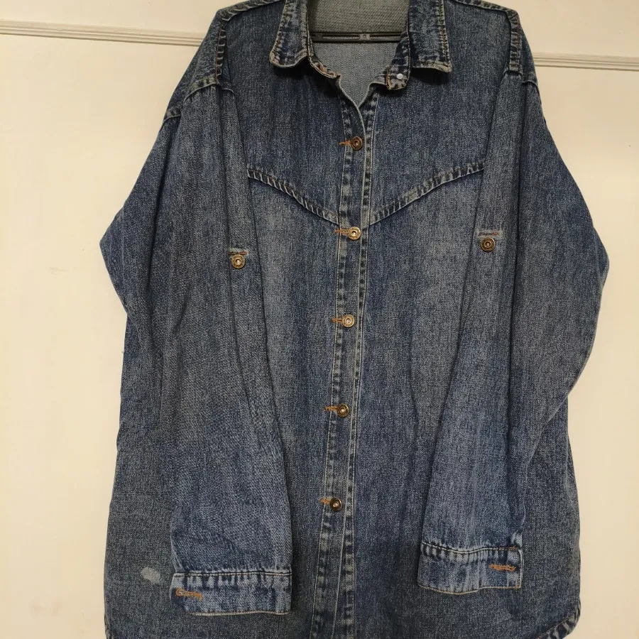 مانتو جین سایز بزرگ