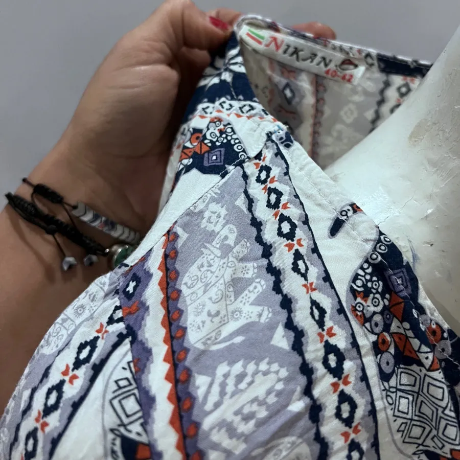 شومیز نخی هندی