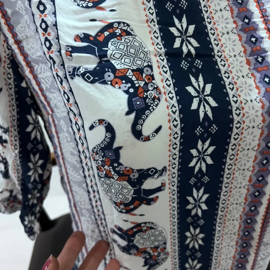 شومیز نخی هندی