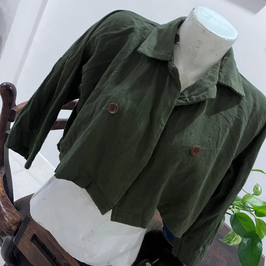 کت کراپ لینن