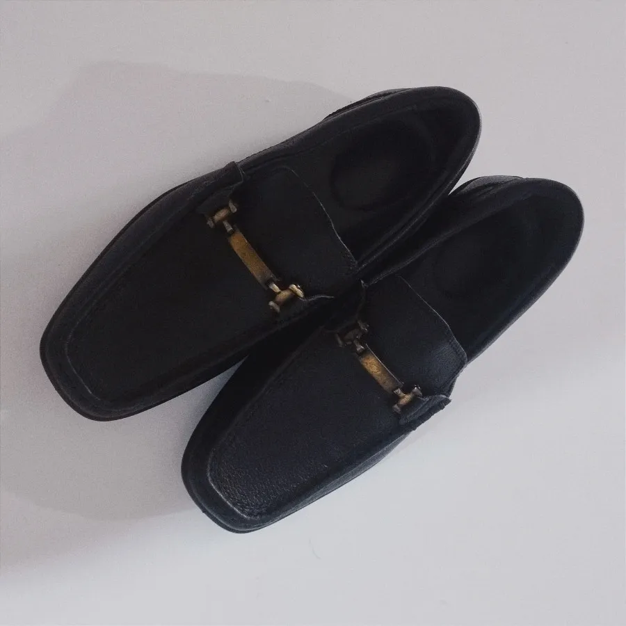 کفش چرم کالج زنانه