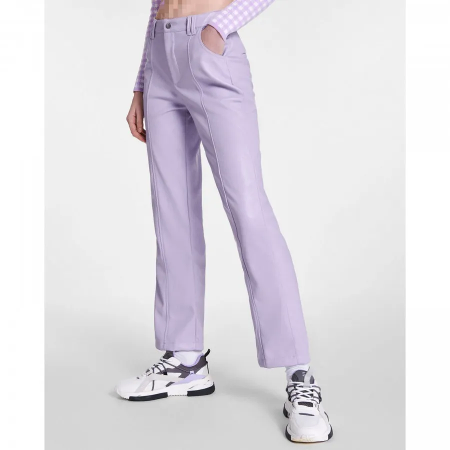 شلوار چرم Bershka