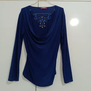 شومیز ریون جواهر دوزی