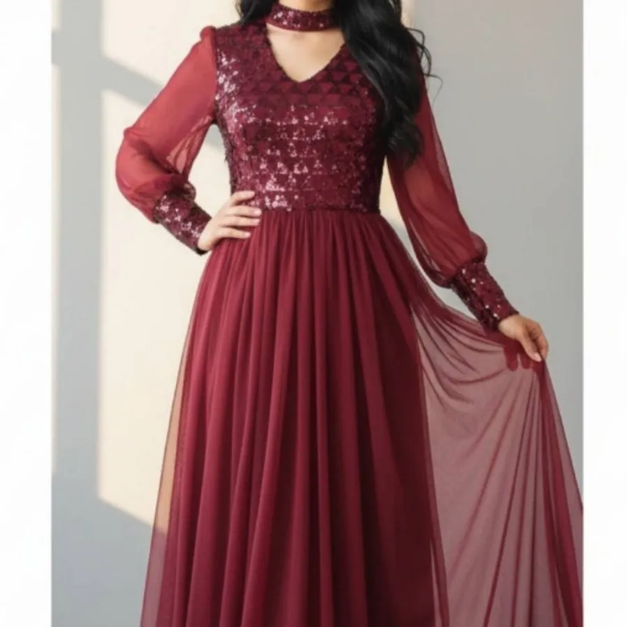 پیراهن مجلسی ماکسی