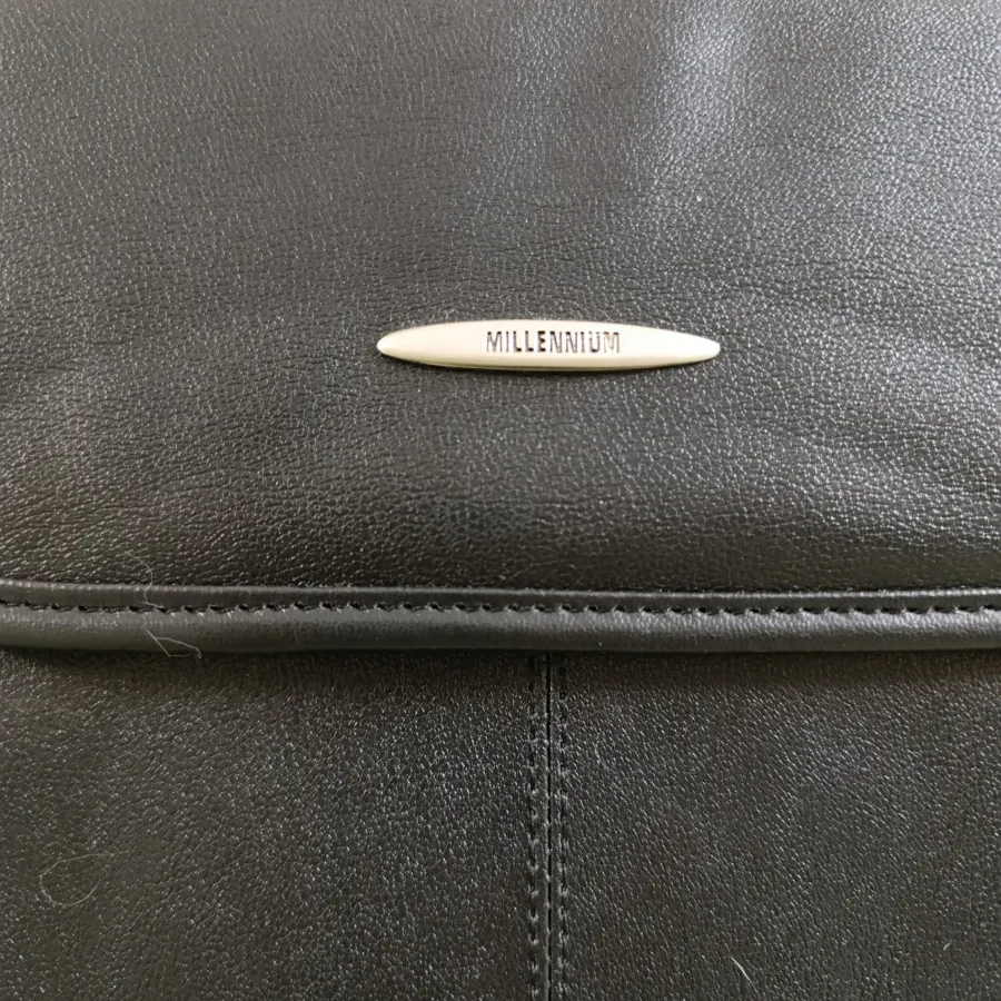 کیف چرم مشکی