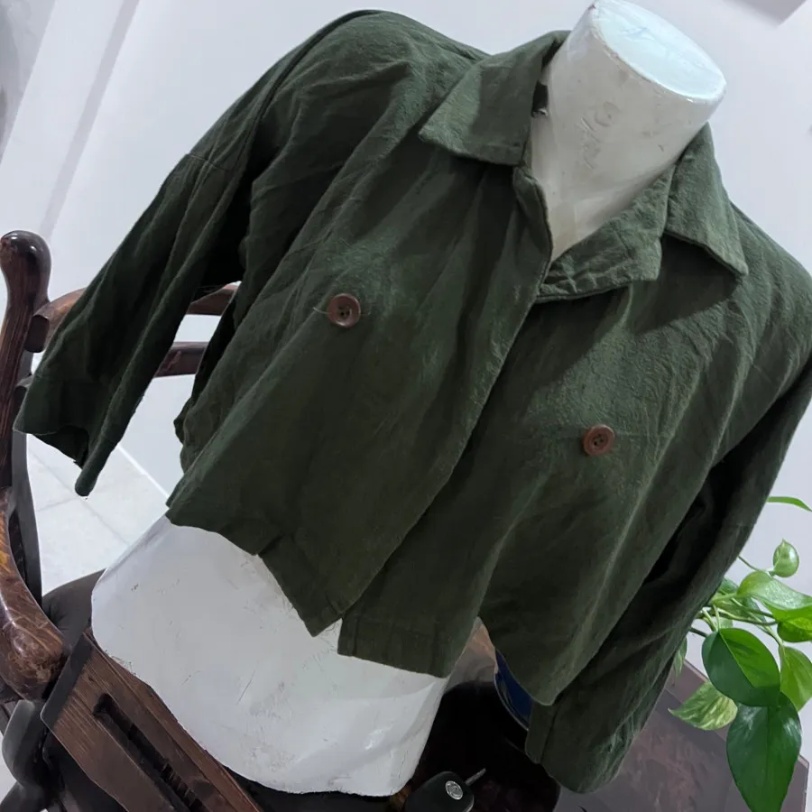 کت کراپ لینن