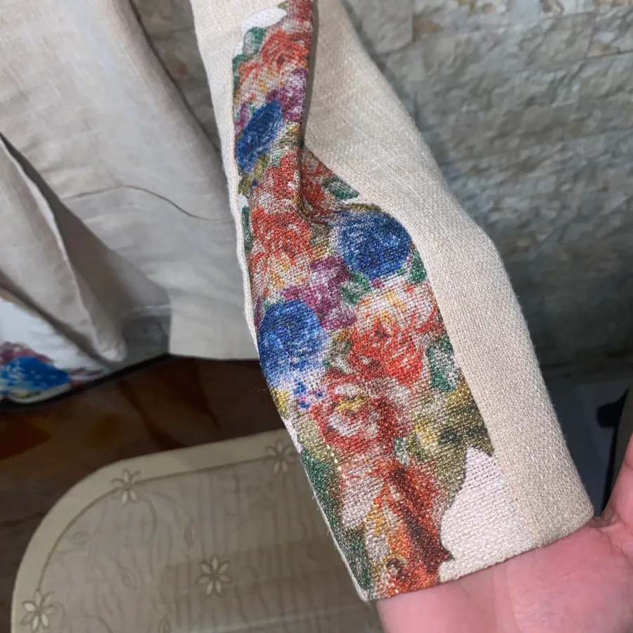 مانتو طرح دار مزونی