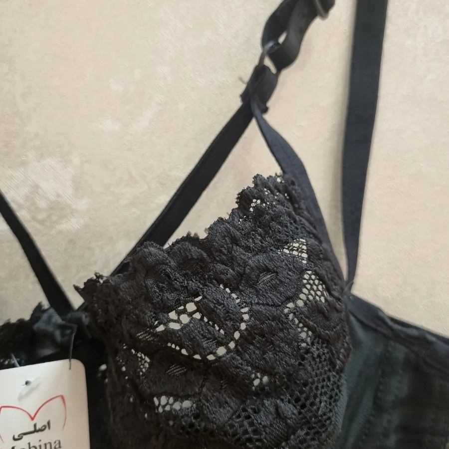 سوتین فنر دار مشکی