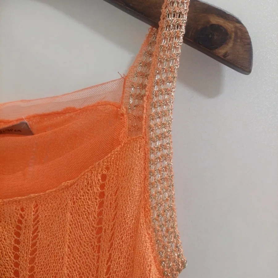 تاپ دخترانه.زنانه  نارنجی