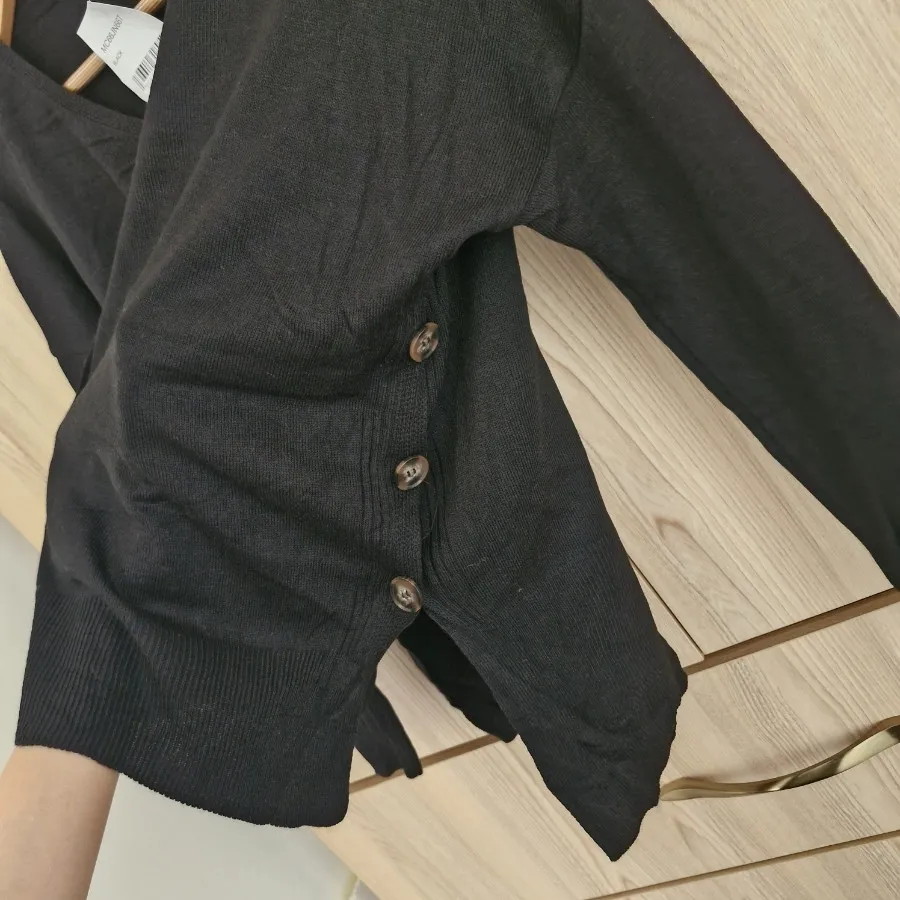 بلوز بافت مشکی برند ترک