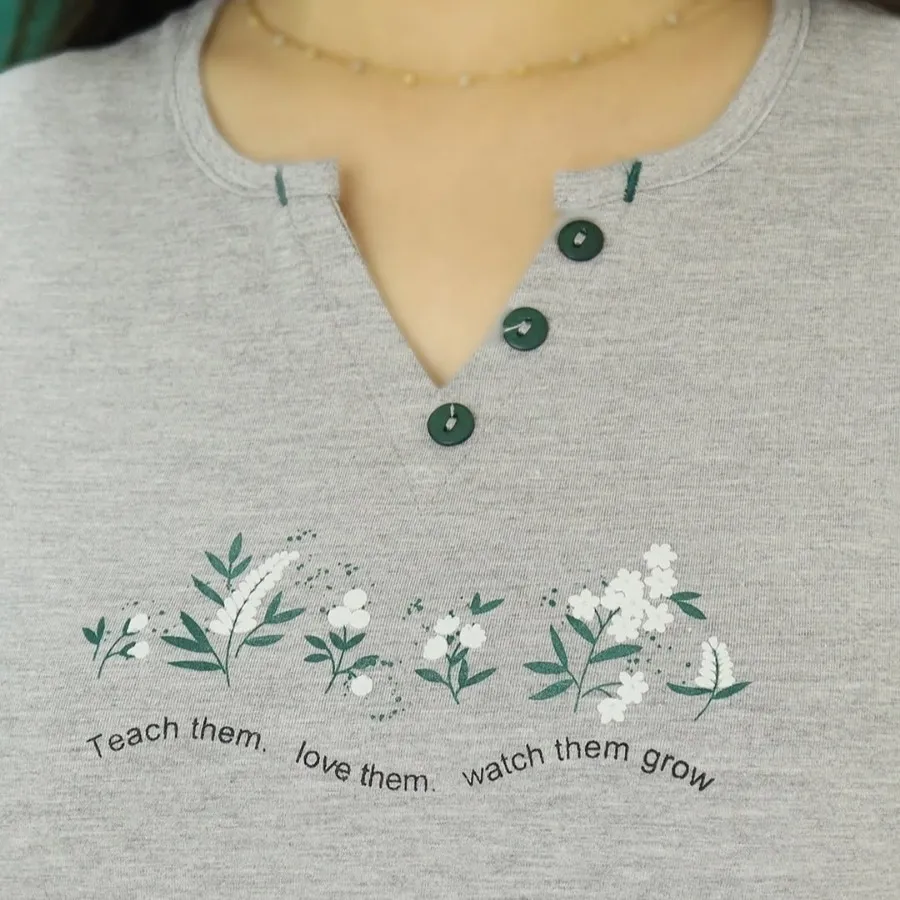 ست تیشرت شلوارک طوسی