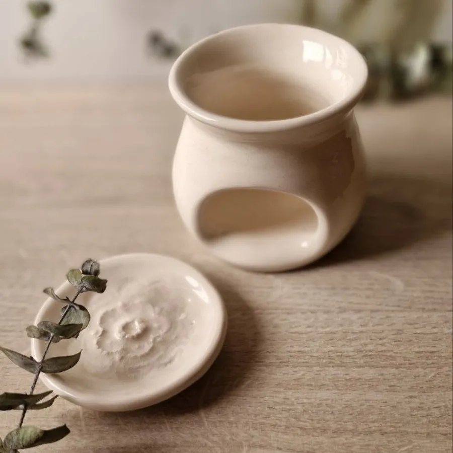 جاشمعی سفالی دست ساز