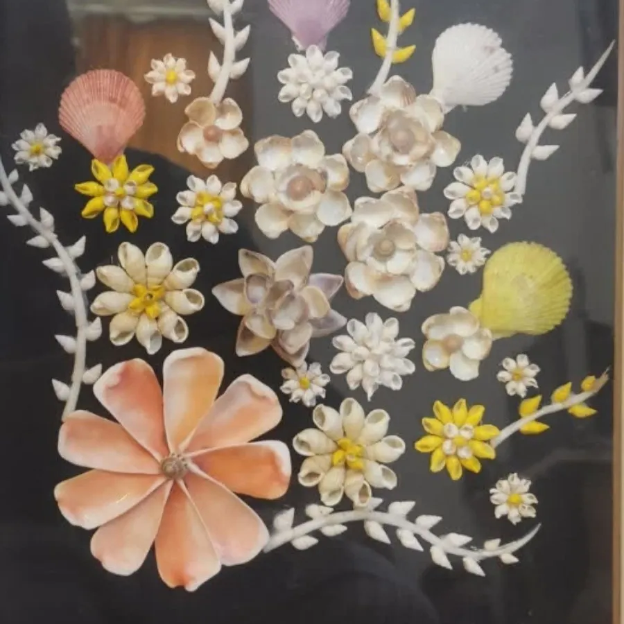 تابلو صدف طرح افشانه